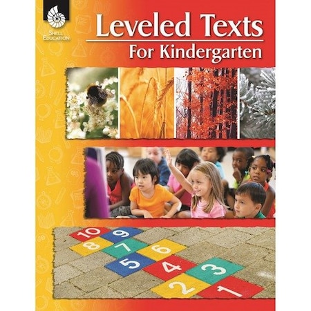 Shell Education Teacher Created Materials Leveled Texts for Kindergarten, 144-Page, 8-1/2inWx11inH, MI SHL51627